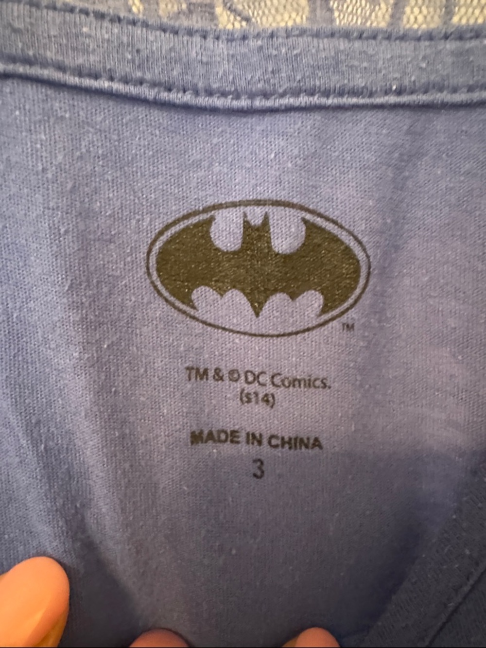 torrid Blue Lace-Back Batman Logo Tank - Picture 2 of 6